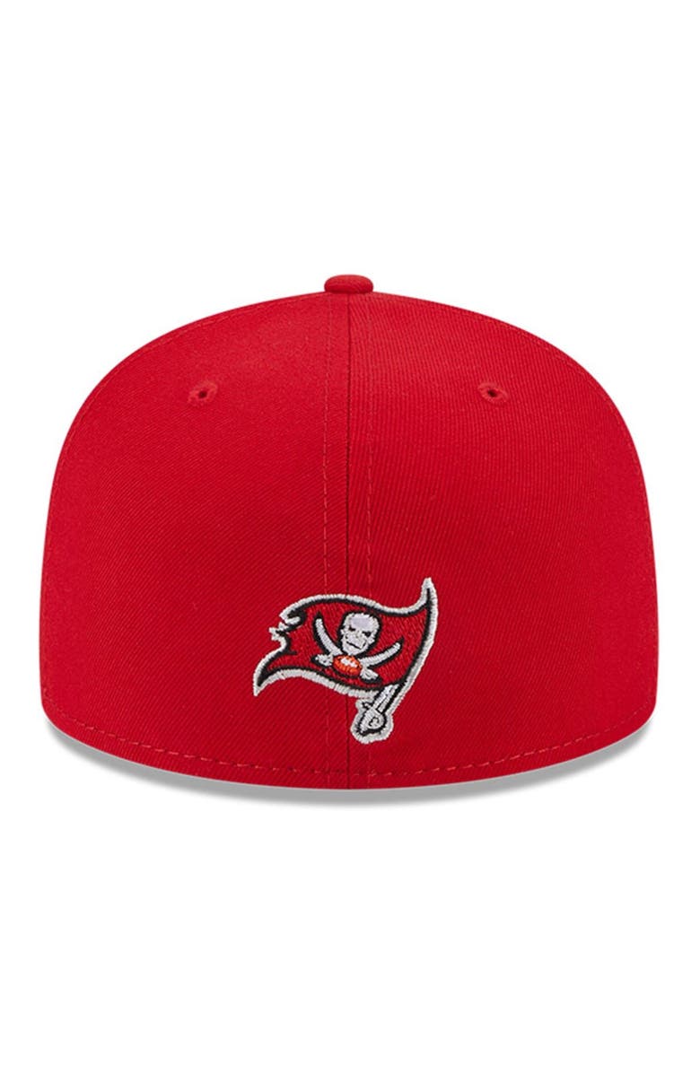 New Era Men's New Era Red Tampa Bay Buccaneers 2023 NFL Draft 59FIFTY Fitted Hat, Alternate, color,
