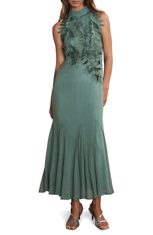 Mint Velvet Embroidered Applique Maxi Dress