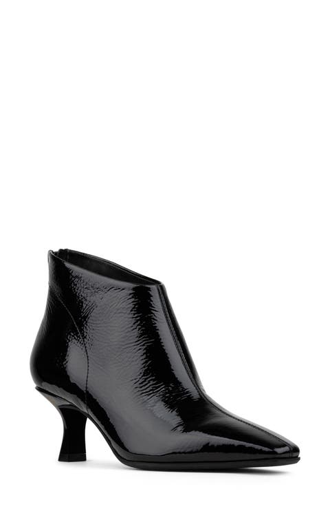 靴 D-Tona-Ankle boots in patent leather Amazon.com | XYD Women Fashion Patent Leather Closed Square