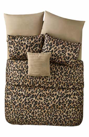 VCNY HOME Cheetah Print 8-Piece Reversible Comforter & Shams Set