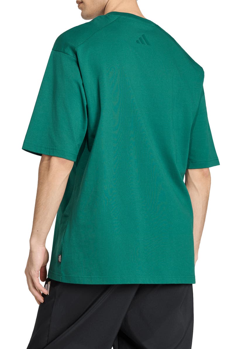 adidas Pop Art Graphic Tee, Alternate, color, Collegiate Green