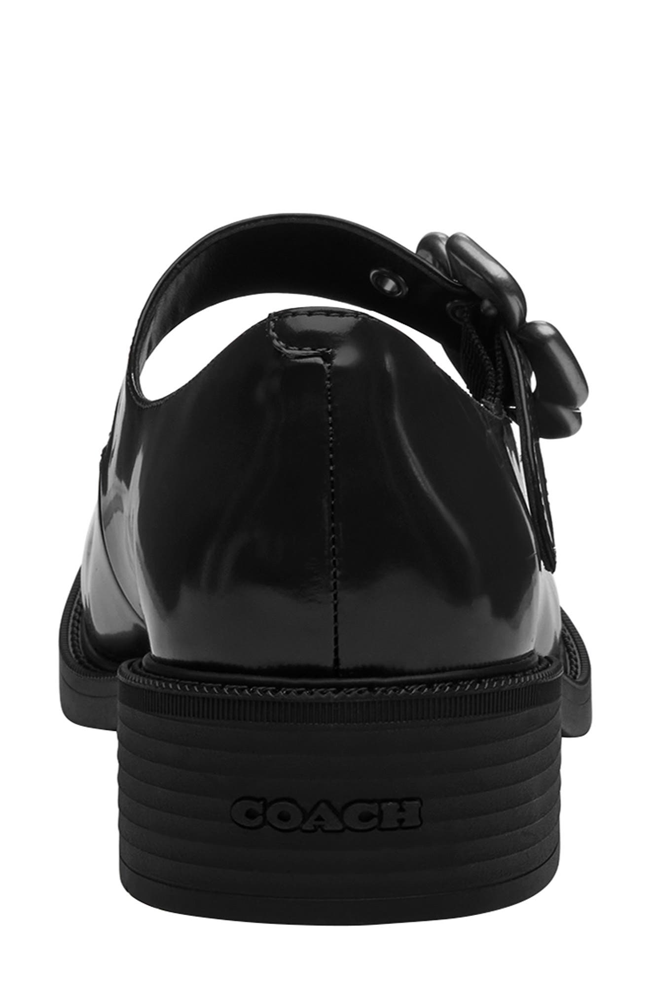 COACH Tea Rose Mary Jane Pump, Alternate, color, Black