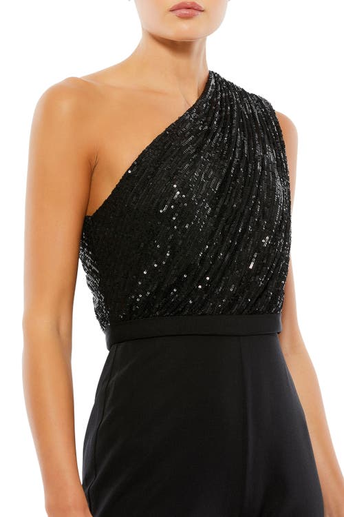 Mac Duggal Jumpsuit In Black