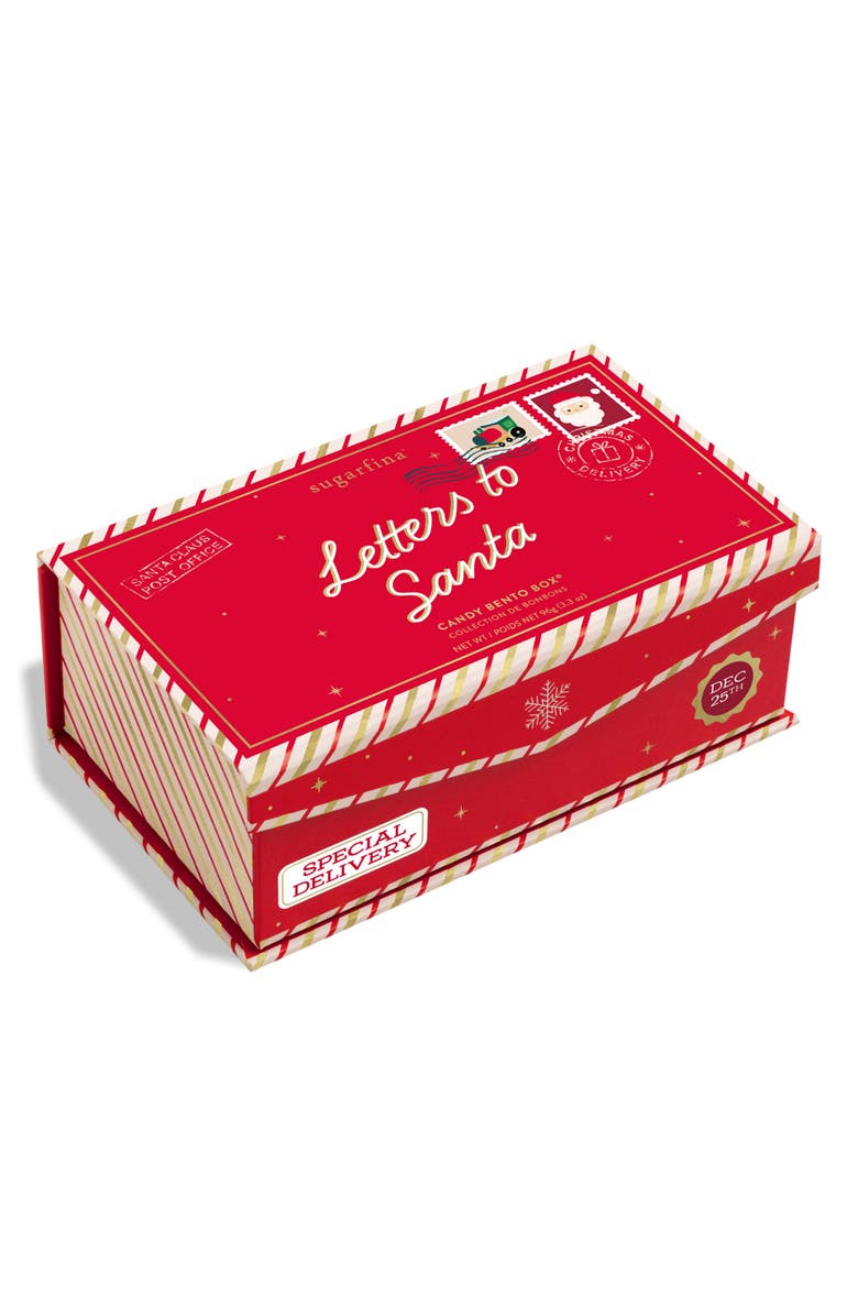 sugarfina Letters to Santa 2-Piece Bento Box Duo, Alternate, color, 