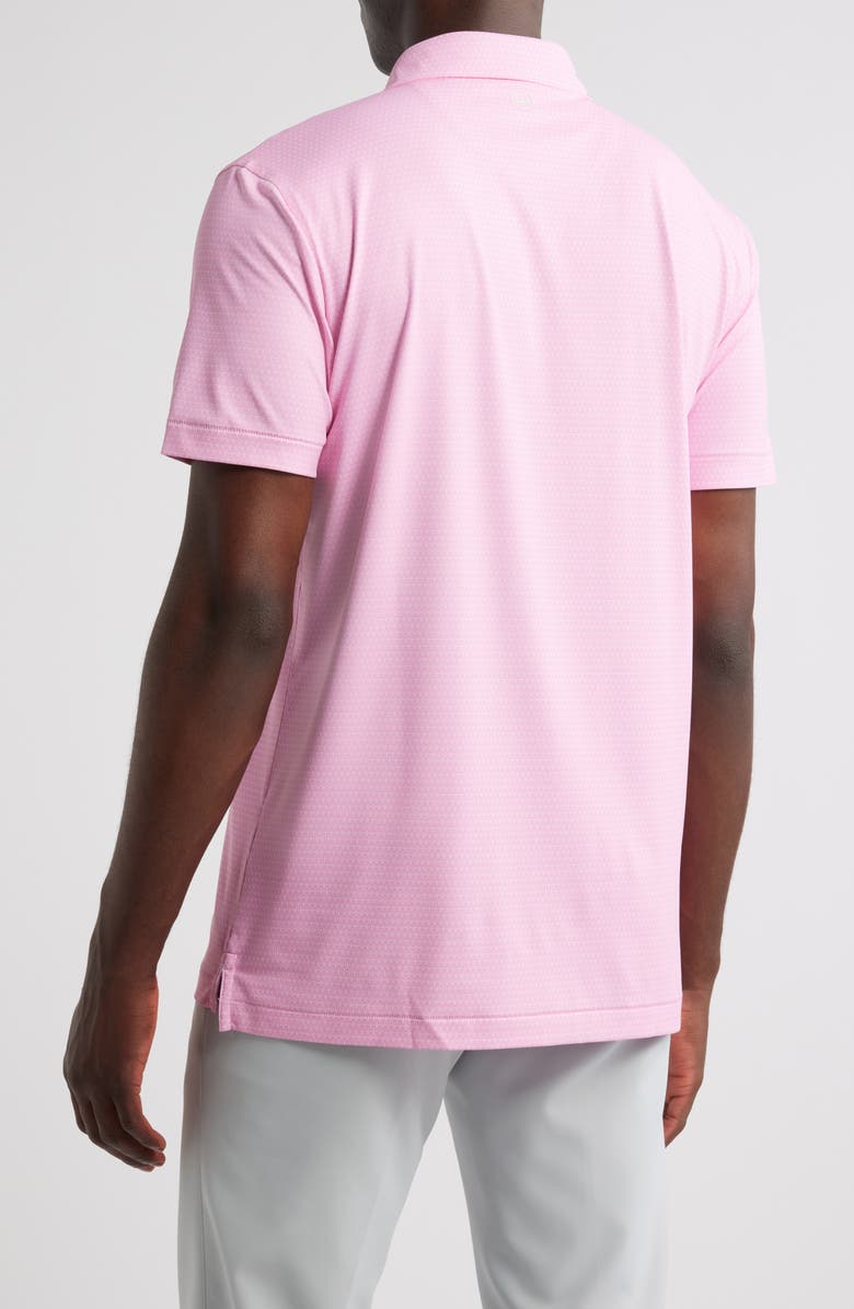 Peter Millar Crown Crafted Jukebox Performance Jersey Polo, Alternate, color, Dogwood