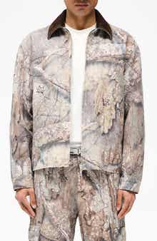 x Realtree Camo Print Trucker Jacket