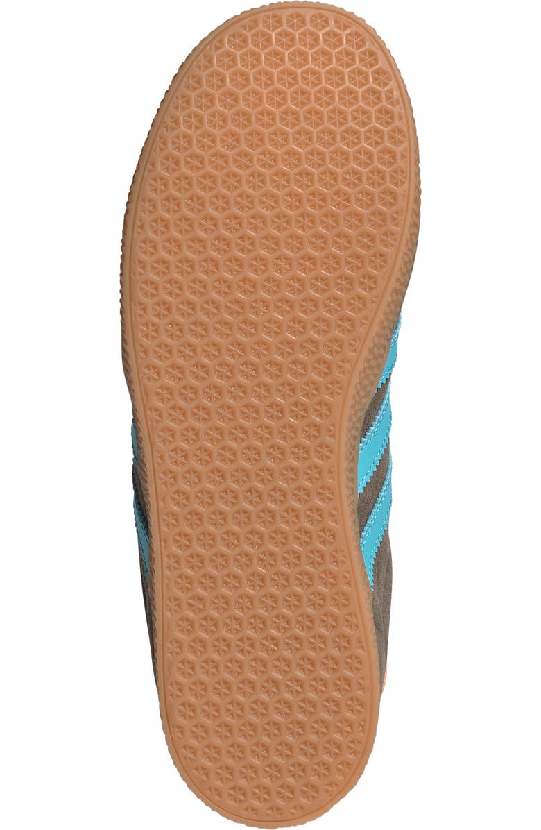 adidas Kids' Gazelle Sneaker, Alternate, color, Brown/ Blue/ Orange