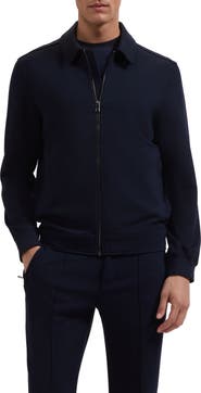 Bugatchi Soft Touch Blouson Knit Jacket