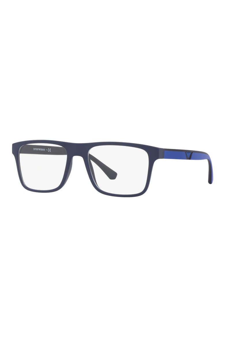 54mm Sunglasses, Alternate, color, MATTE BLUE
