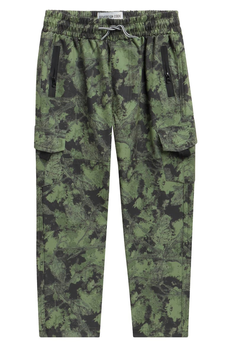 Kids' Cody Camo Joggers, Main, color, OLIVE/ CREEK CAMO