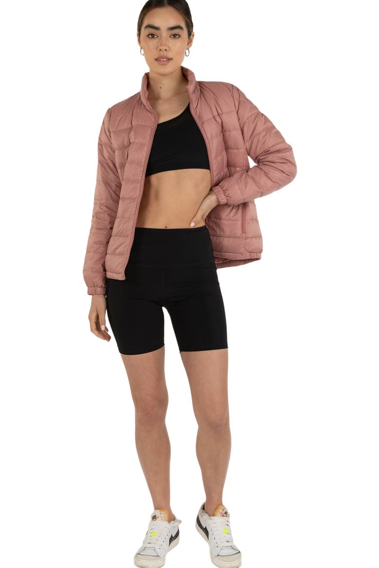 Urbaneer Down Jacket, Alternate, color, Pink Satin