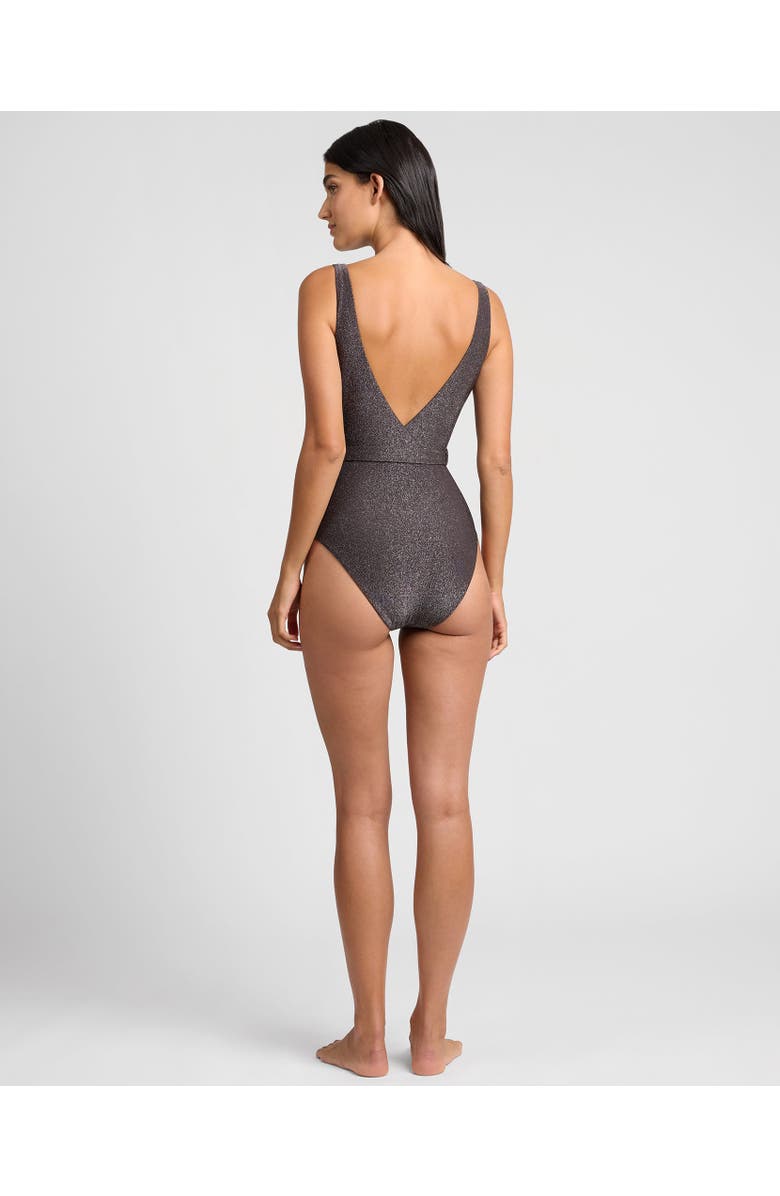 Onia Michelle One Piece, Alternate, color, Espresso