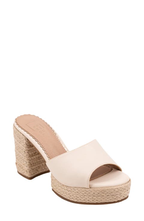 Elvira Platform Slide Sandal (Women)