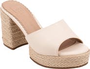 SHUSHOP Elvira Platform Slide Sandal