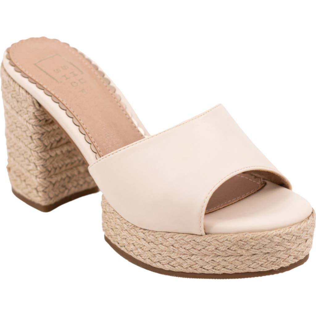 Shop Shushop Elvira Platform Slide Sandal