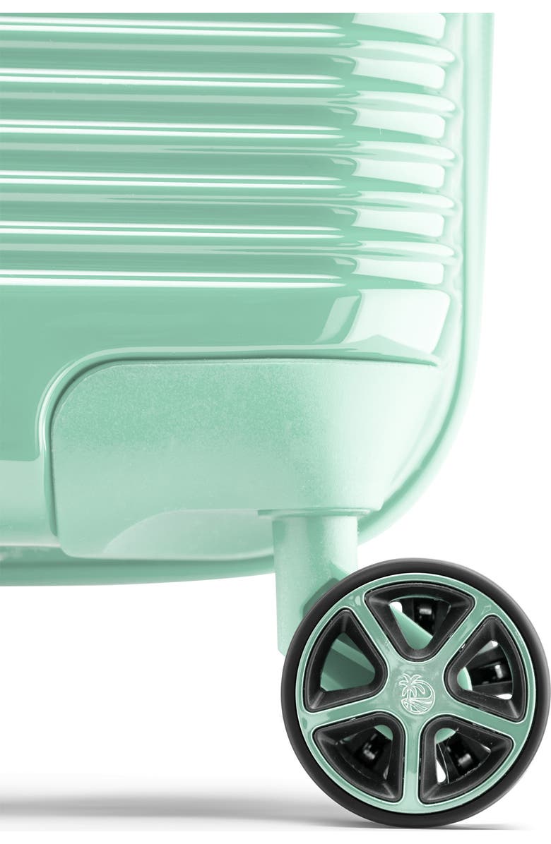 Vacay Spotlight Pastel Mint Hardside Luggage, Alternate, color,