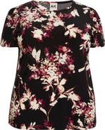 AK ANNE KLEIN Print Top