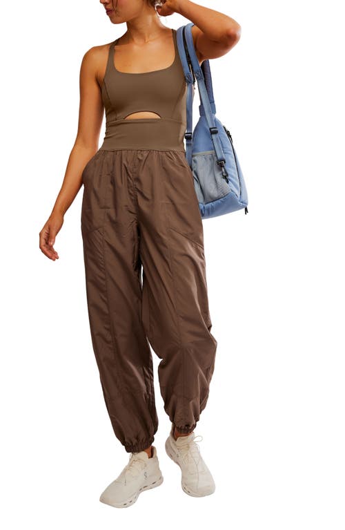 FREE PEOPLE FREE PEOPLE FP MOVEMENT RIGHTEOUS RUNSIE JUMPSUIT 