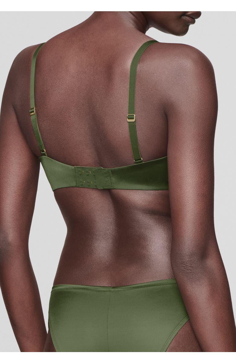 CUUP The Balconette Satin, Alternate, color, Vine Shine