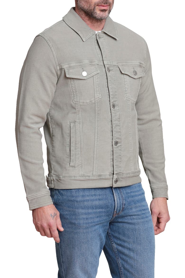 Trucker Jacket, Alternate, color, SAGE