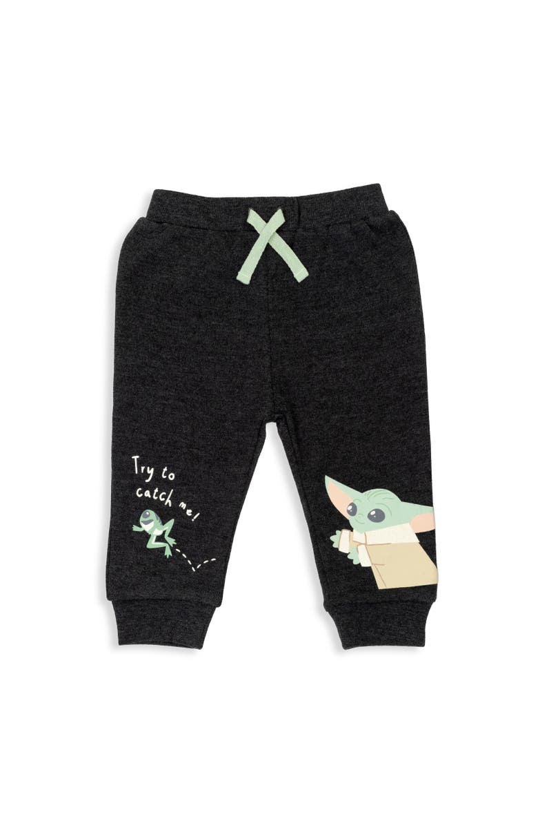 Star Wars 2-Pack Pants, Alternate, color, Baby Yoda, Black / Green