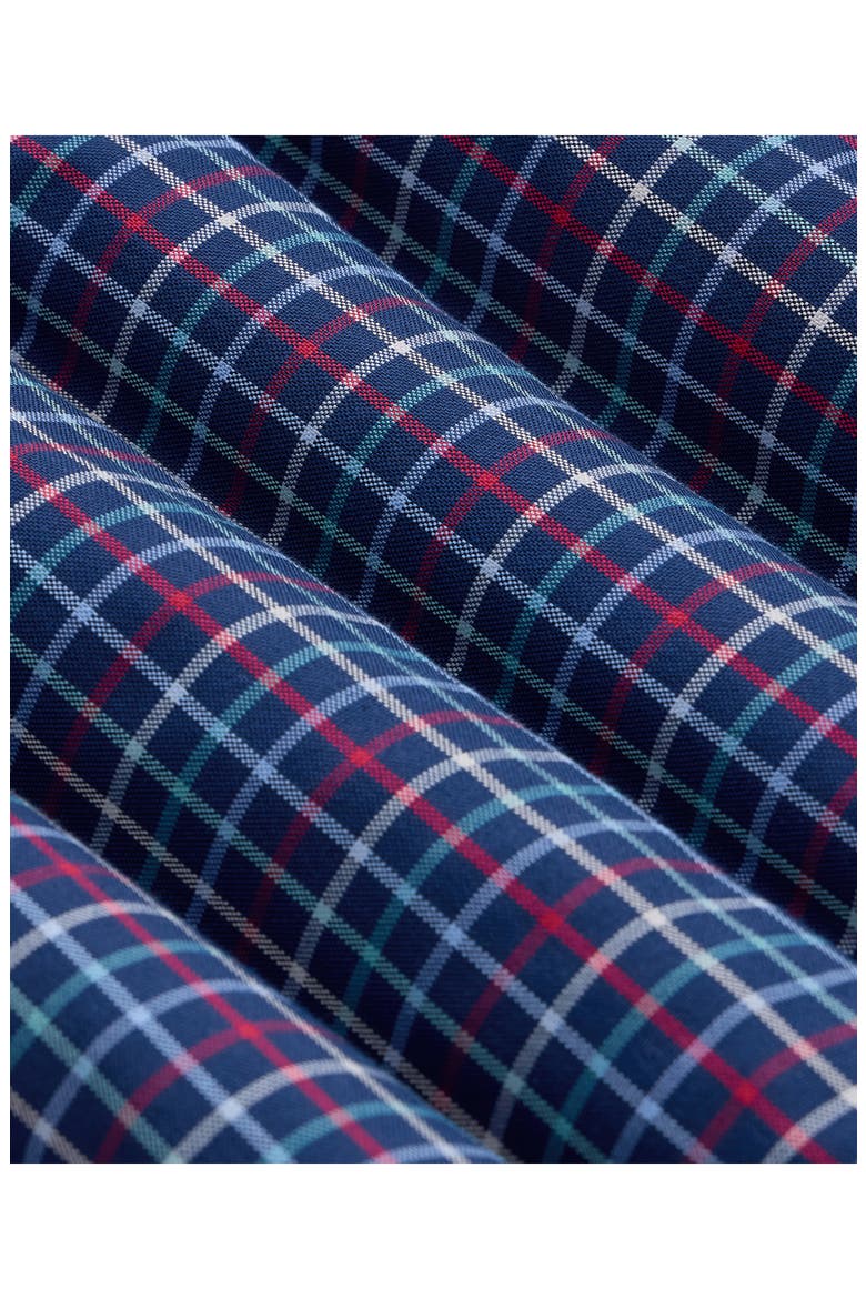 Performance Series Plaid Button-Down Oxford Shirt, Alternate, color, NAVY MULTI PLAID