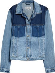 Maison Margiela Patchwork Denim Trucker Jacket
