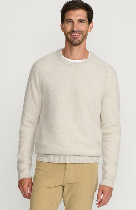 Long Sleeve Lambswool Crewneck Sweater