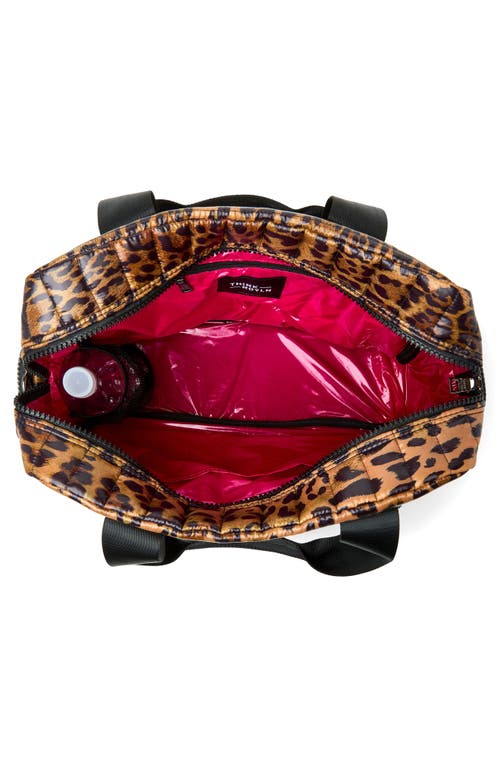 Think Royln Voyager Travel Bag In Animal Print