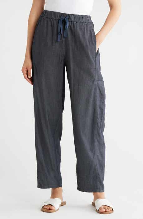 Eileen Fisher Ankle Lantern Cargo Pants
