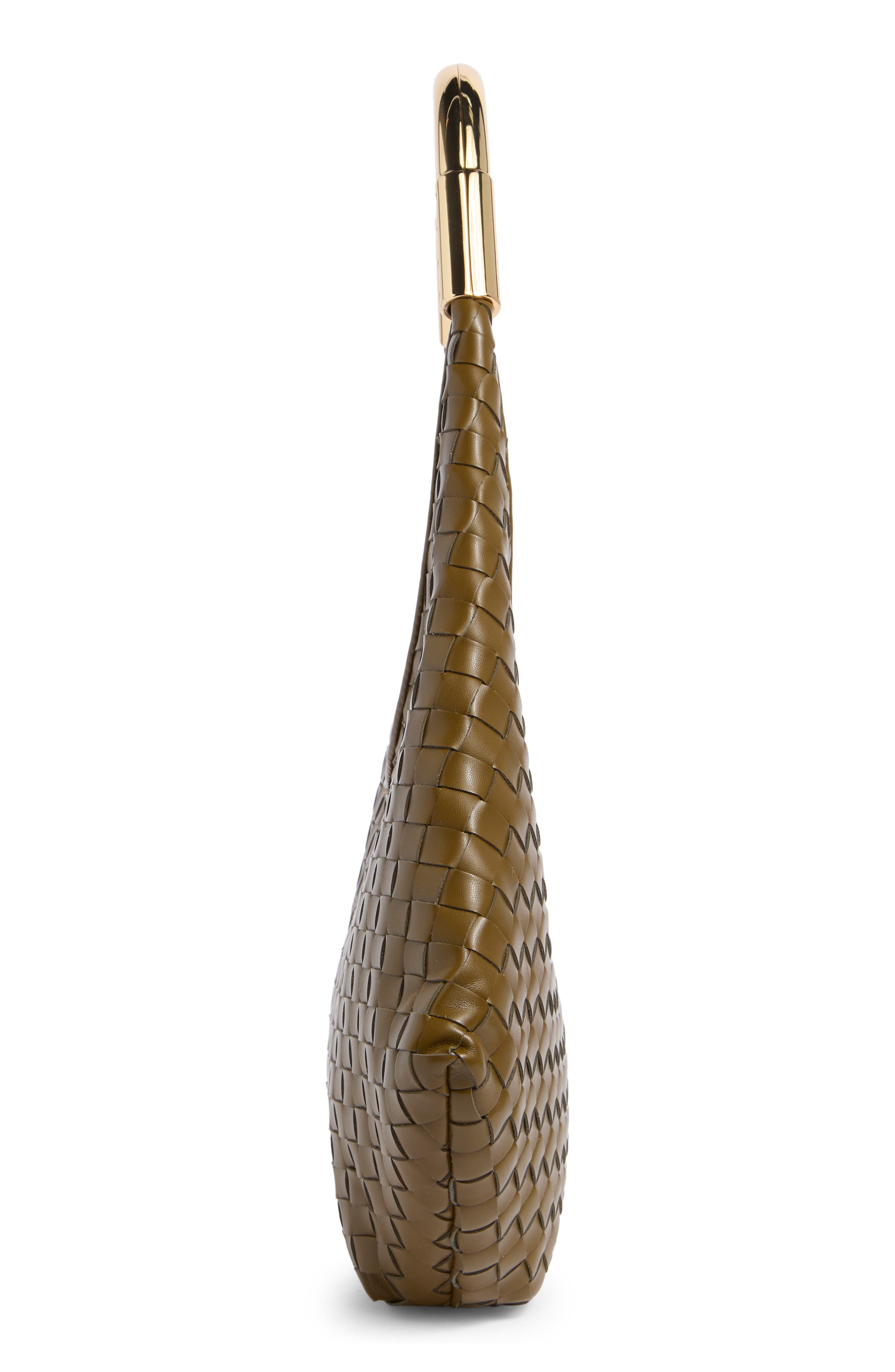 Olivia Woven Hobo Bag, Alternate, color, OLIVE GREEN