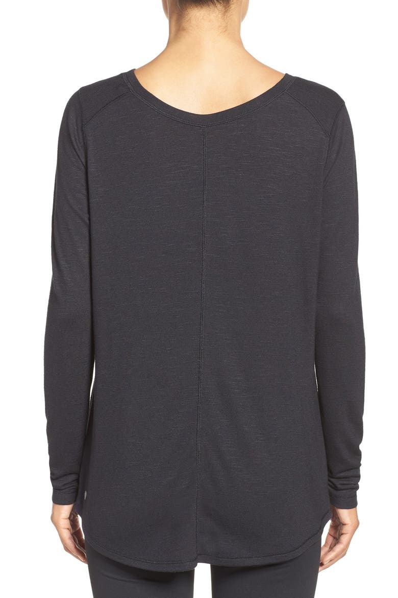 Twisty Turn Tee, Alternate, color, BLACK