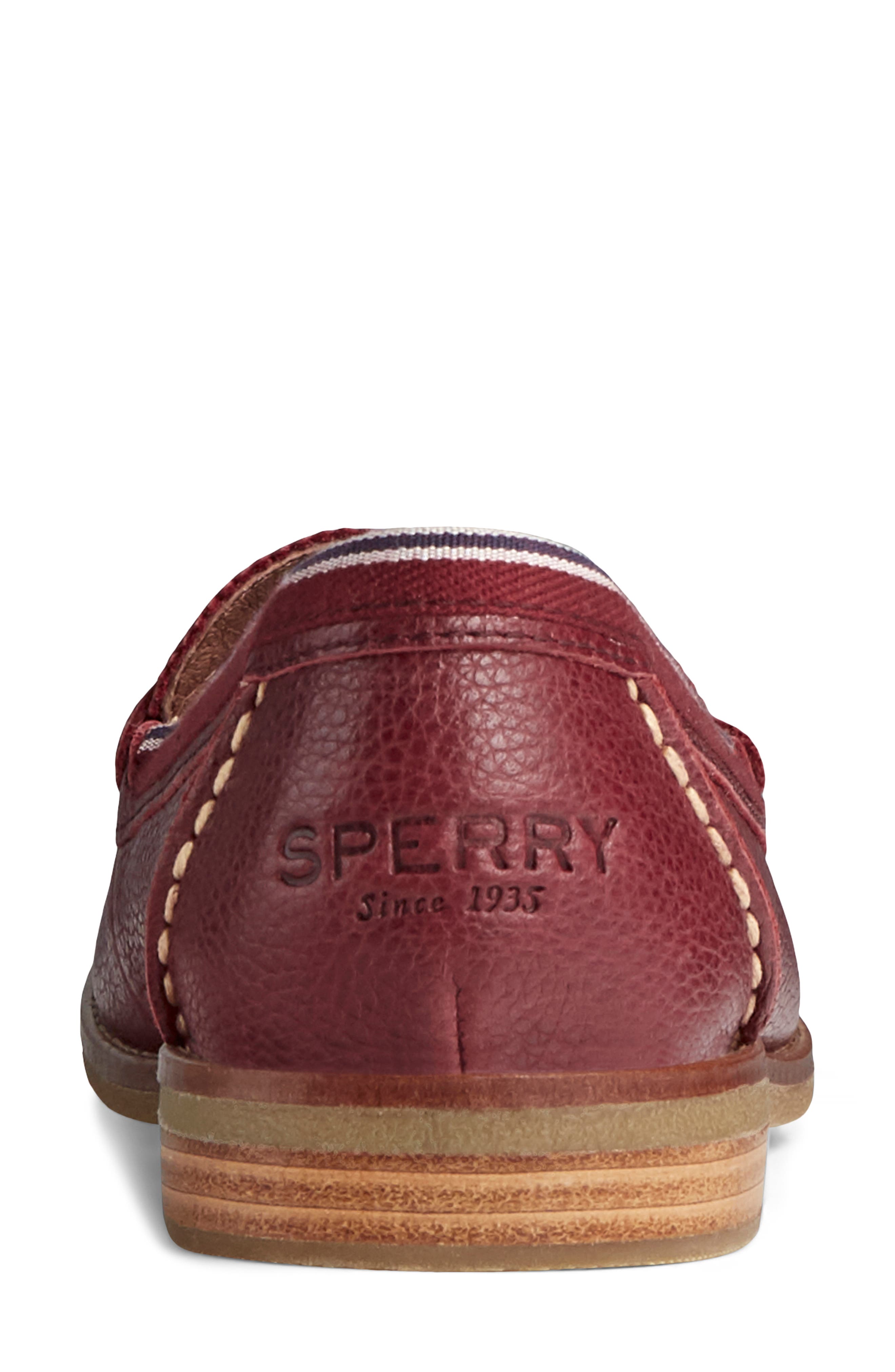 Seaport Penny Loafer, Alternate, color, CORDOVAN TUMBLED LEATHER