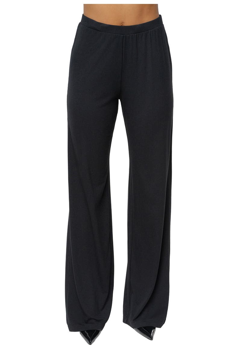 JLUXLABEL Winter Soirée Pant Set, Alternate, color, Black