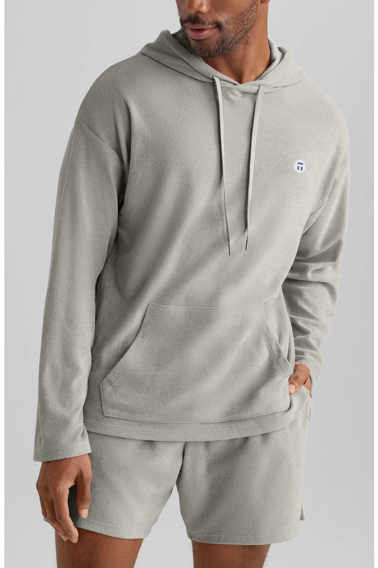 Cabana Terry Hoodie, Main, color, DOVE