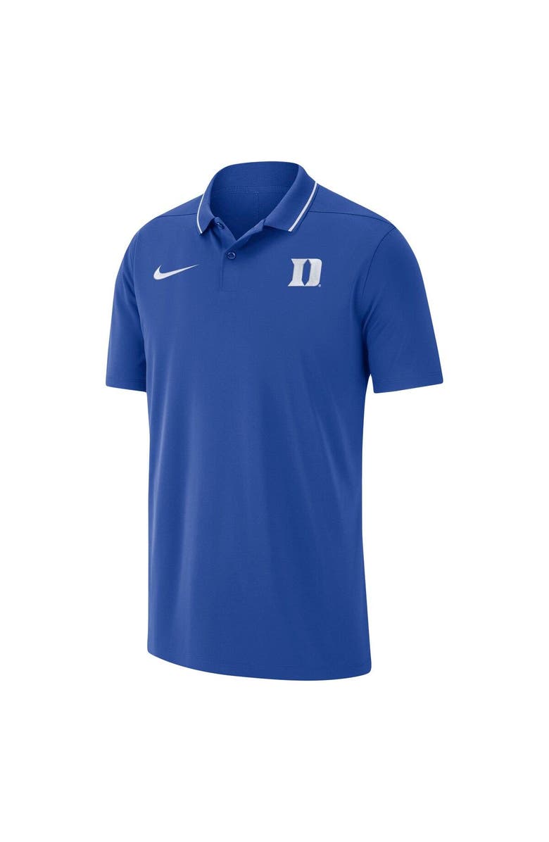 Nike Men's Nike Royal Duke Blue Devils 2023 Coaches Performance Polo, Alternate, color, 