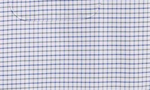 Vineyard Vines Wauwinet Performance Cotton Blend Button-down Shirt In Blue