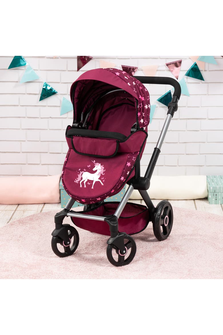 Pram Xeo, Dolls Up to 18", Ages 3+, Alternate, color, Purple