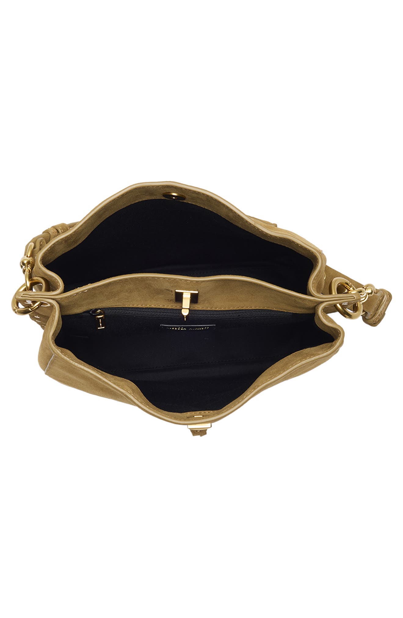 Darren Suede Shoulder Bag, Alternate, color, HONEY