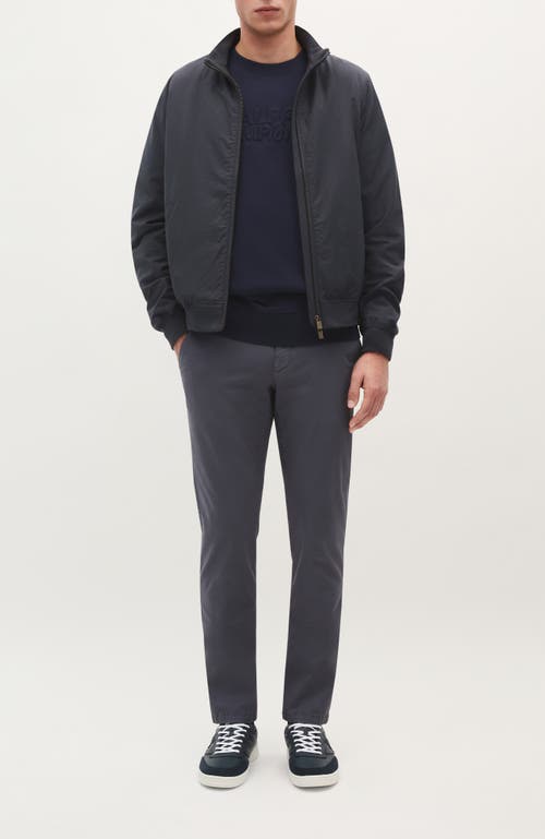 Scalpers Company Emboss Sweater In Blue