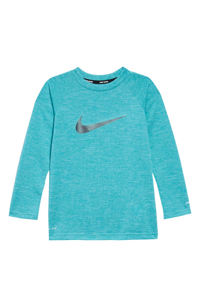 Nike Kids' Long Sleeve Rashguard, Main, color, 