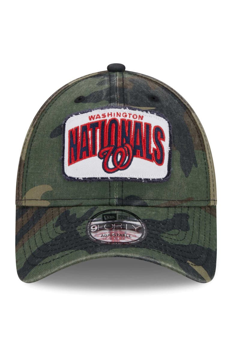 New Era Men's New Era Camo Washington Nationals Gameday 9FORTY Adjustable Hat, Alternate, color, Camo