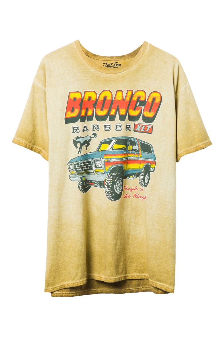 Bronco Ranger XLT Graphic T-Shirt, Main, color, BUTTERNUT