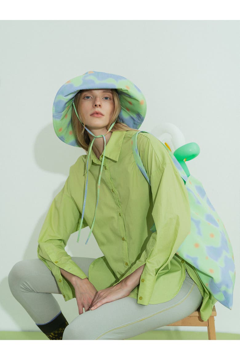 "Day Dream" Reversible Sun Hat, Alternate, color, Blue