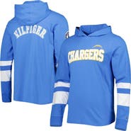 Tommy Hilfiger Men's Tommy Hilfiger Powder Blue/White Los Angeles Chargers Alex Long Sleeve Hoodie T-Shirt