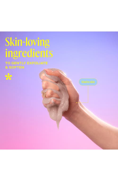 Daise Exfoliating Body Scrub In White