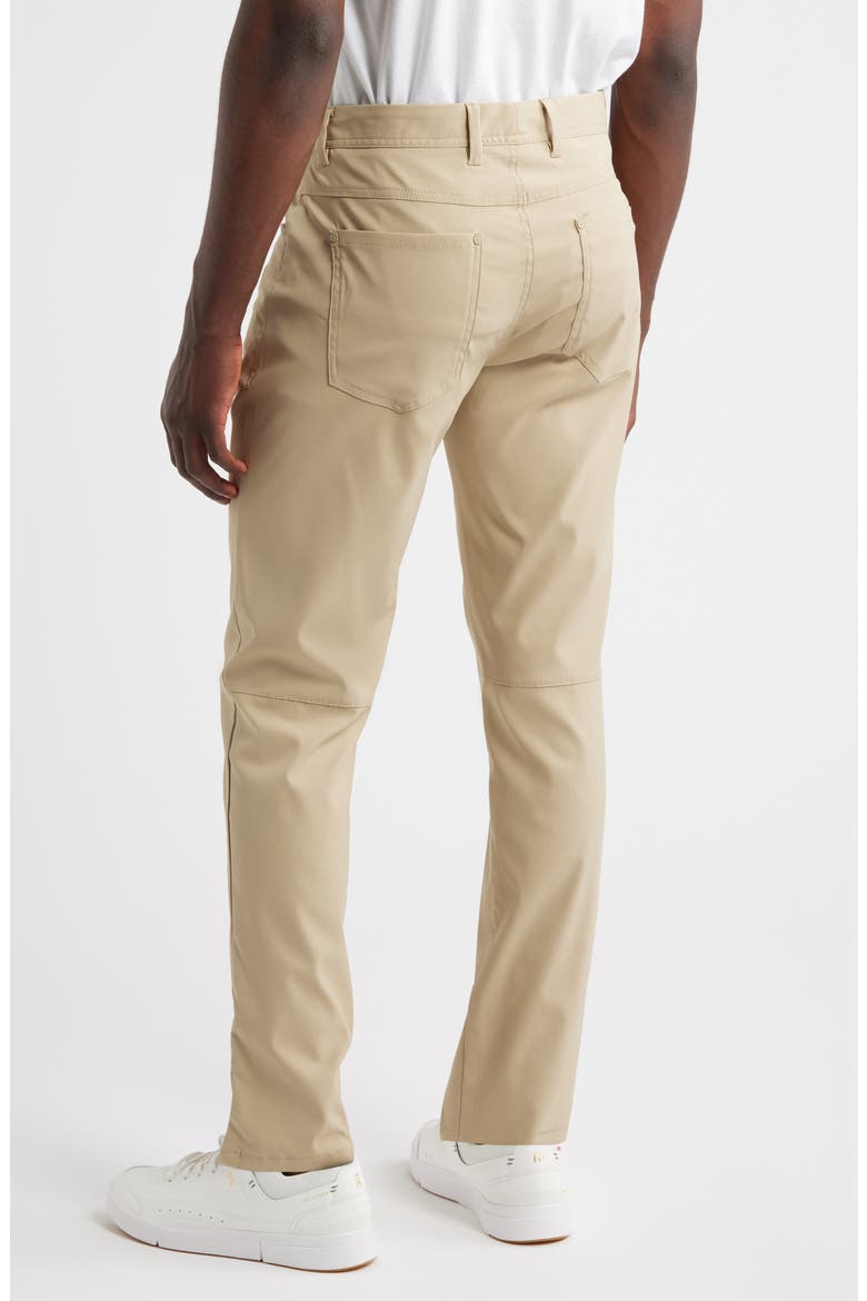 IslandZone Stretch Recycled Polyester Performance Pants, Alternate, color, STONE KHAKI