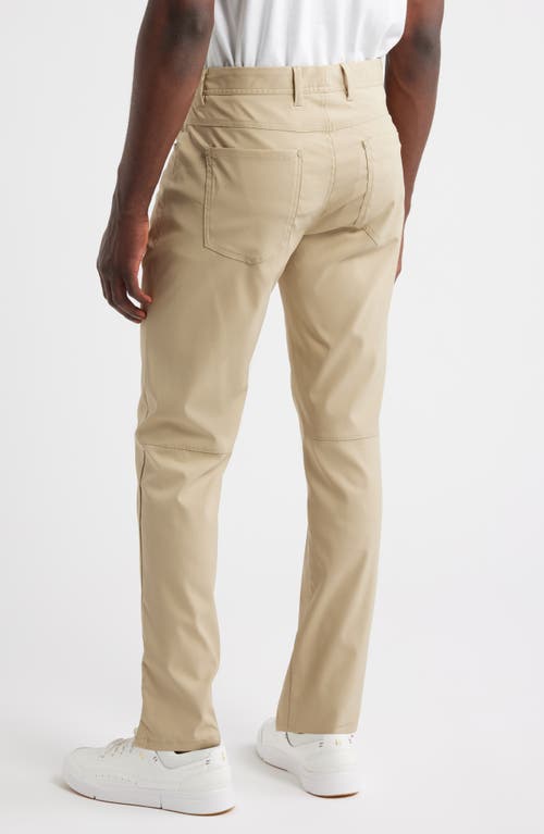 Tommy Bahama Islandzone Stretch Recycled Polyester Performance Pants In Brown