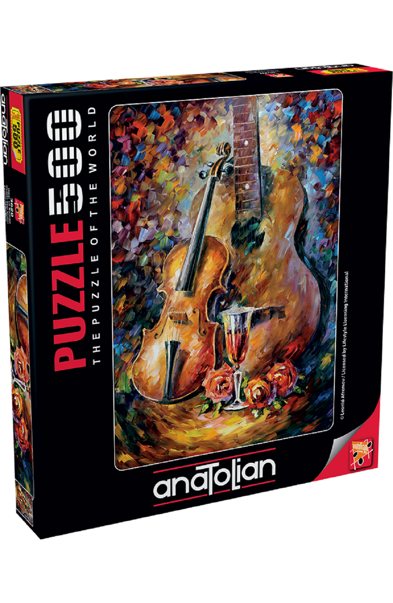Anatolian Guitar and Violin 500 piece Jigsaw Puzzle for Adults, Main, color, Multicolor