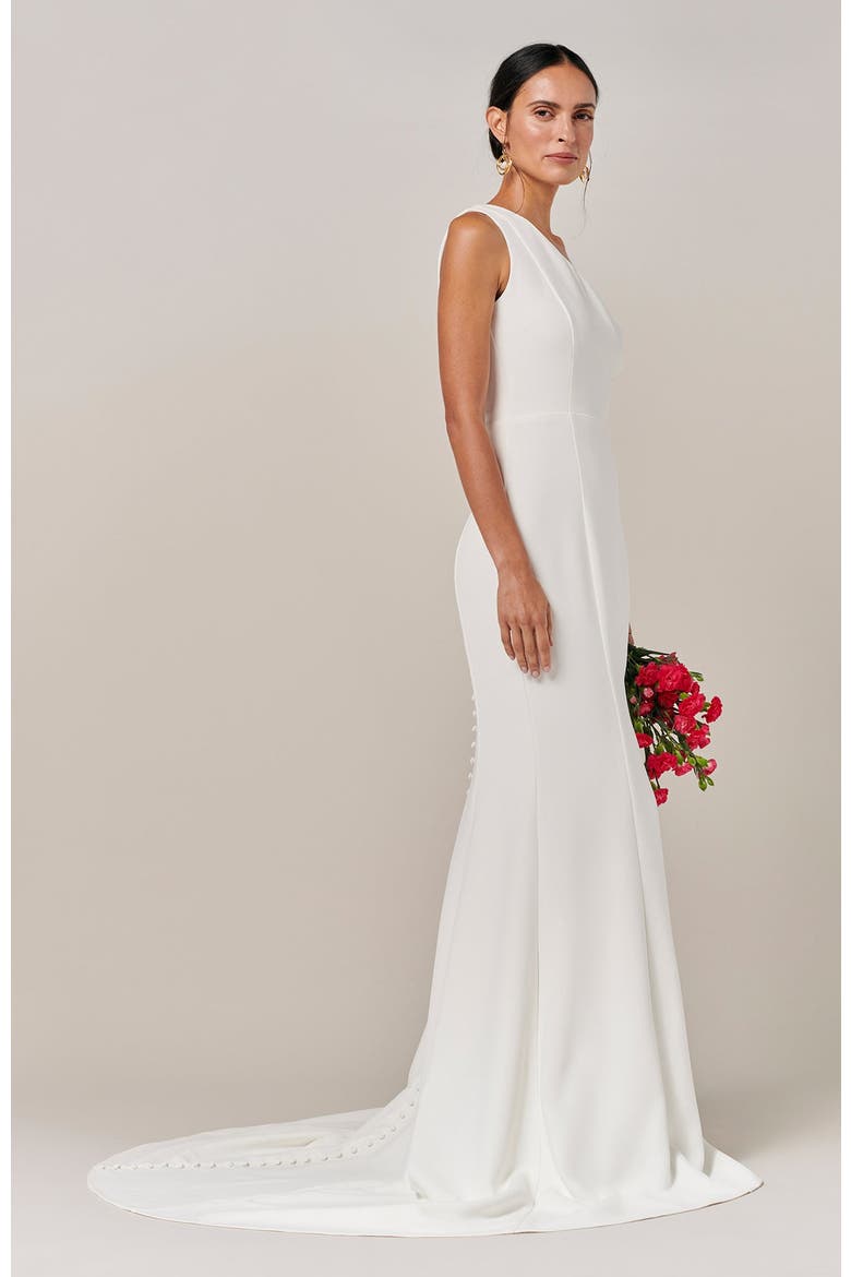 Noella Gown, Alternate, color, White